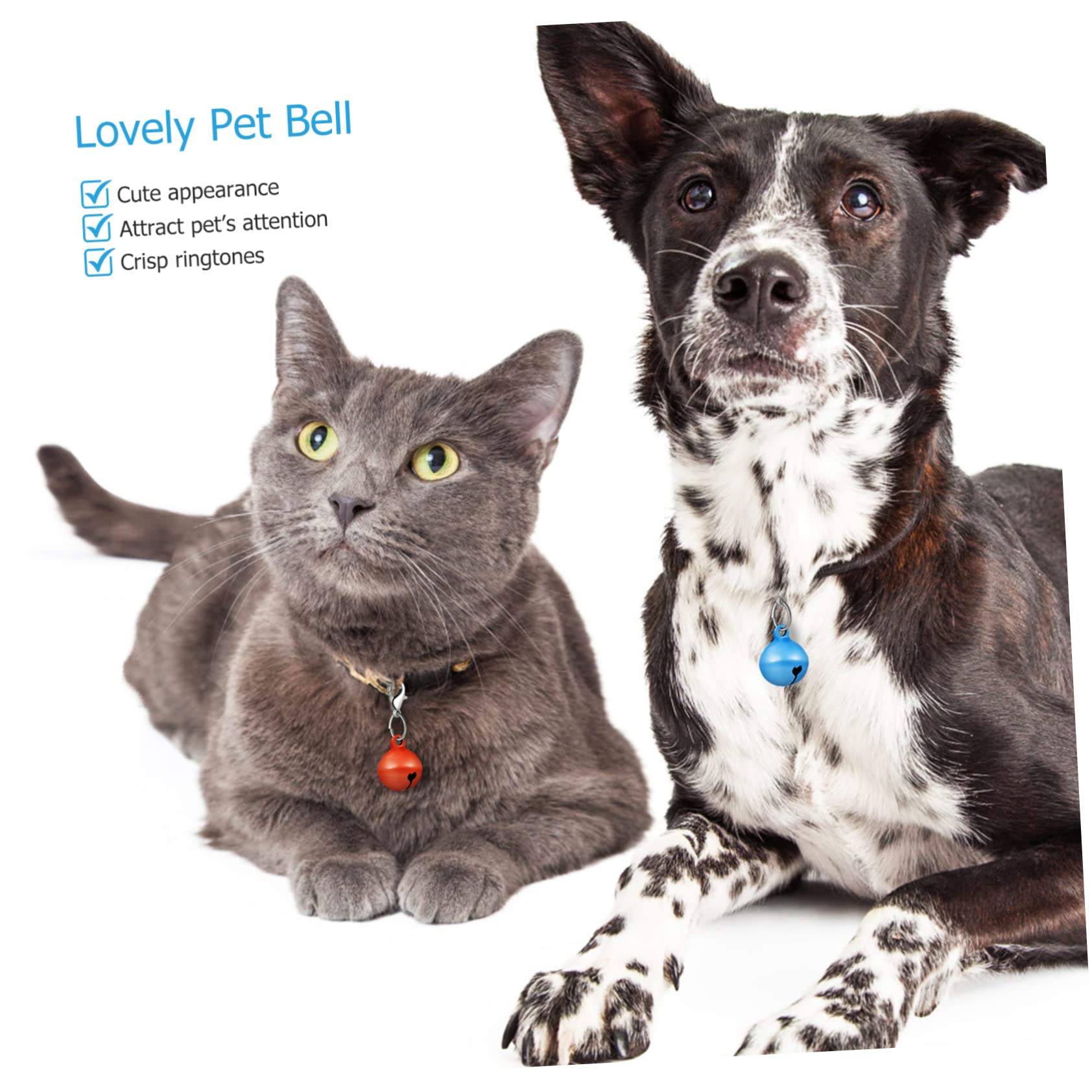 BESPORTBLE La Campana Collare Per Cani Jingle Bell Accessori Per Animali Domestici Pets Campane Di Metallo