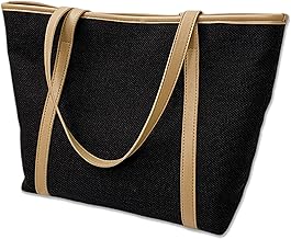 Kraptick Tote Bags – Stylish Shoulder Tote Bag Everyday Use For Women, Reusable Compact Tote Bag Perfect for a Grocery, Shopping Bags for Grocery