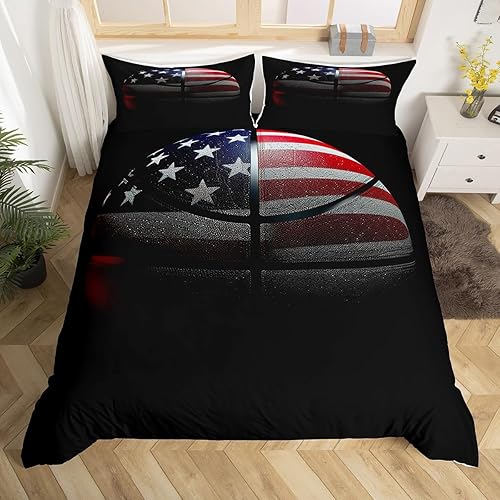 Miniatura 17 de Juego de funda de edredón de pájaros de dibujos animados, tamaño King, funda de edredón con 2 fundas de almohada, 3 piezas, juego de ropa de cama de