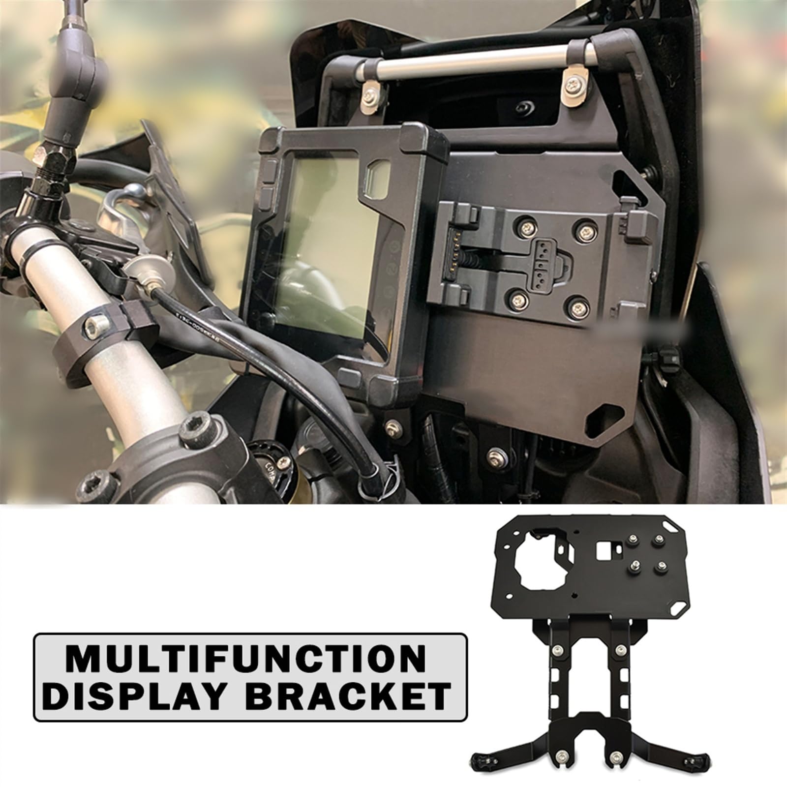 Supporto Del Telefono Mobile TFT Estensione Moto Multimedia Extender Staffa Di Navigazione Piastra GPS Per YAMAHA TENERE 700 T700 T7 2019-2021 2020