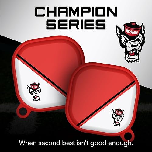 Miniatura 2 de Affinity Bands North Carolina State Wolfpack Champion Series HDX - Funda compatible con Samsung Galaxy Buds Pro