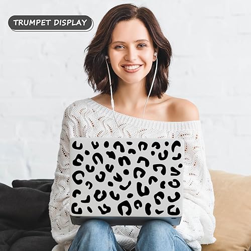 Miniatura 4 de 2 calcomanías con estampado de leopardo, 7.9 x 5.7 pulgadas y calcomanías de pared de leopardo, 19.3 x 14.6 pulgadas, calcomanías de vinilo para