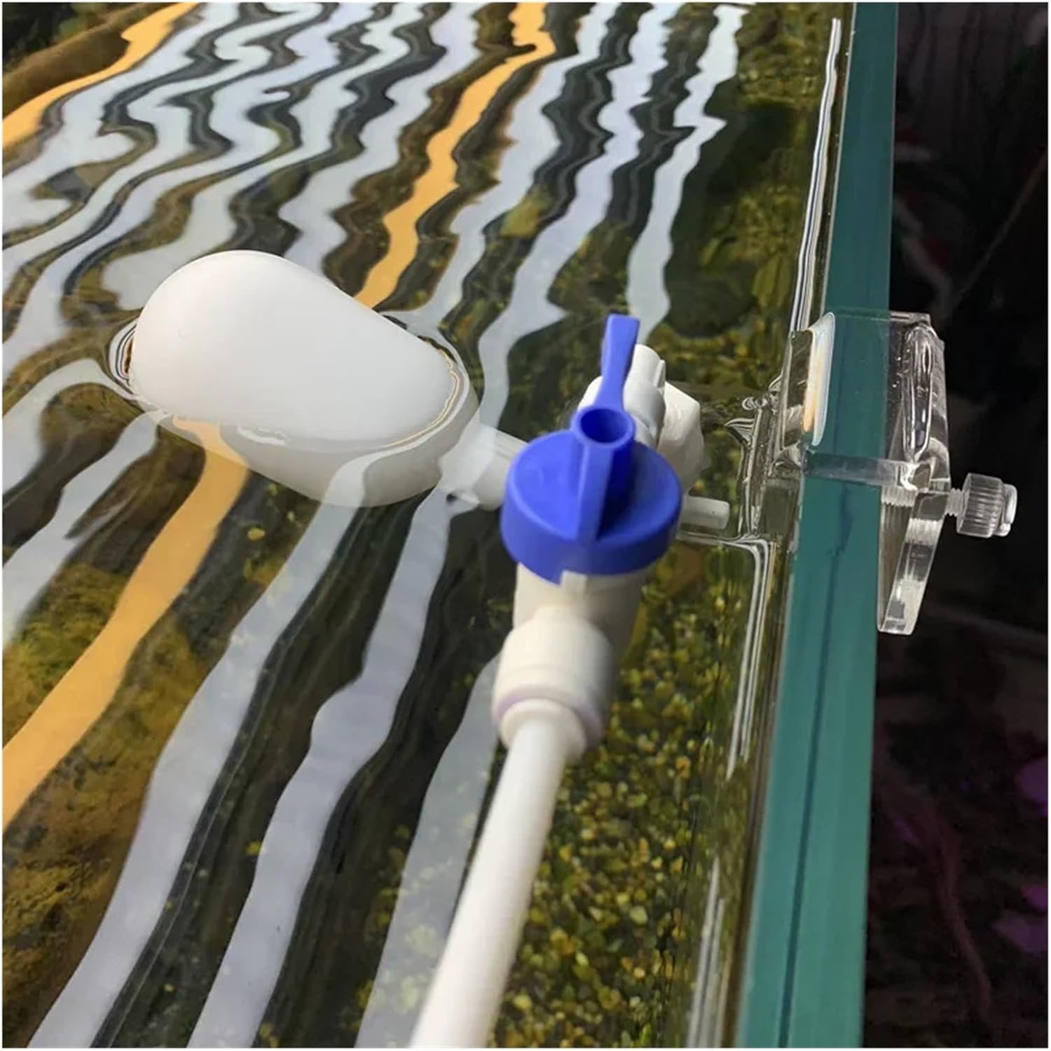 Auto Aquarium Water Changer Kit Free Float Ball Valve Type Filler Level Controller