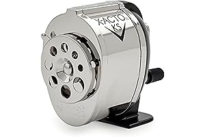 X-ACTO KS Manual Pencil Sharpener - Classroom Pencil Sharpener with Durable Steel...