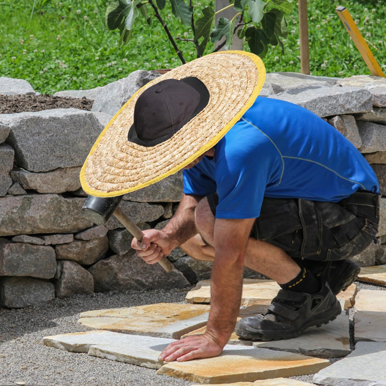 Gatuida Visera de casco duro de ala completa, cubierta de sombrero de construcción, visera de repuesto para accesorios de casco duro, visera de sombra, protección solar para sombrero