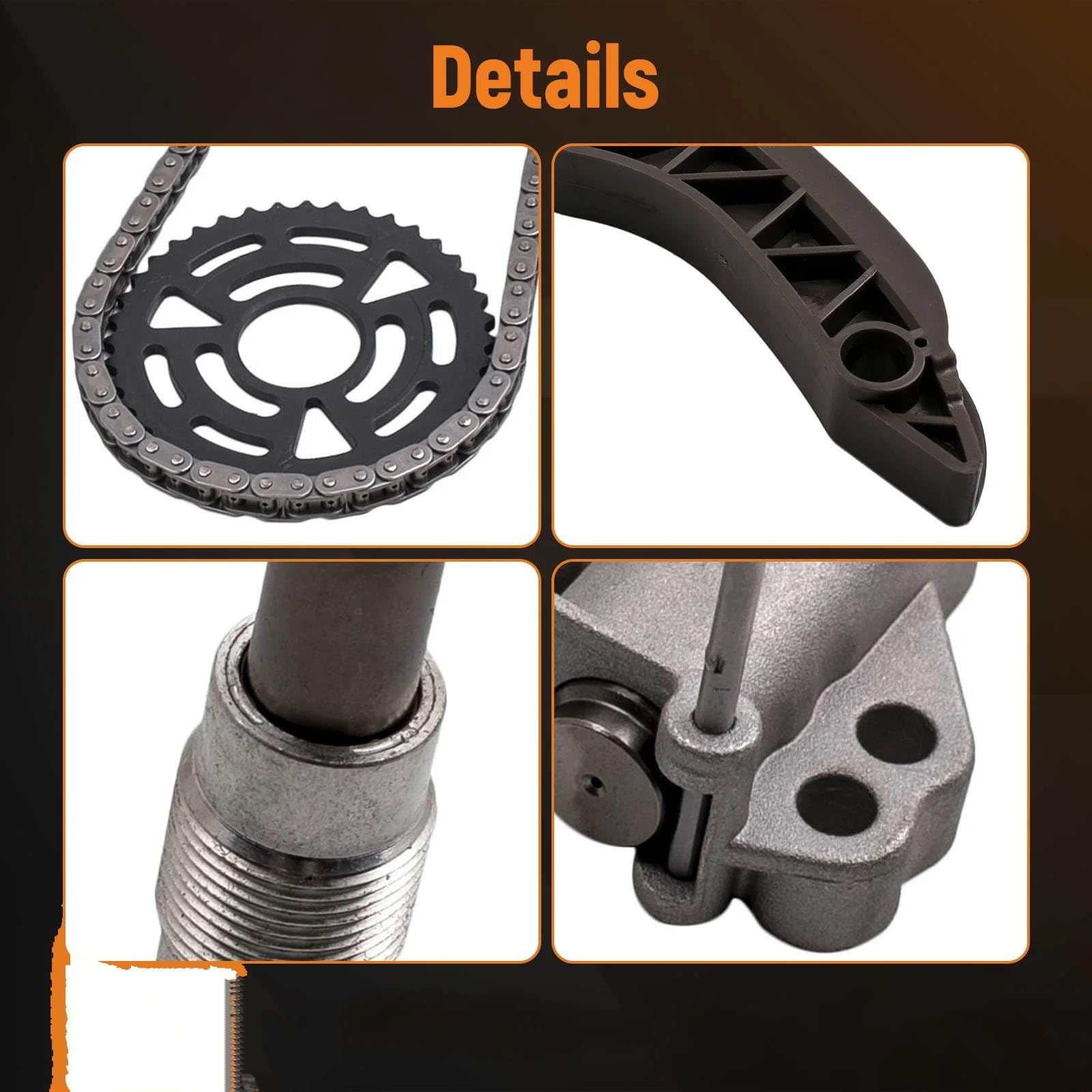 Kit De Cadena Distribución Del Motor Para Serie 3 N47 E90 E91 F31 320d 316d 318d 13528572504 11318506652 Piñón cadena
