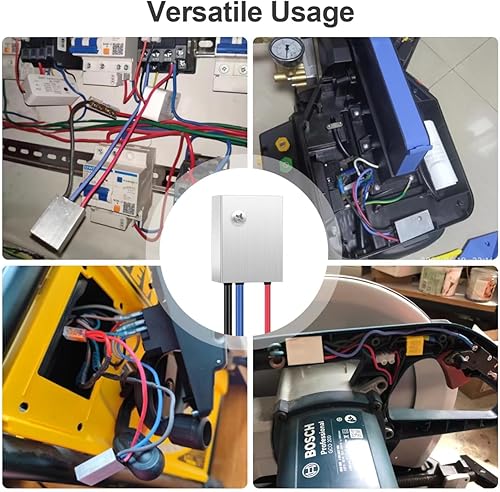 Miniatura 5 de Exqutoo 2.0kw 110V 18A 60Hz arranque suave, módulo de arranque suave, relé de arranque suave para sierra de mesa, sierra de disco, máquinas