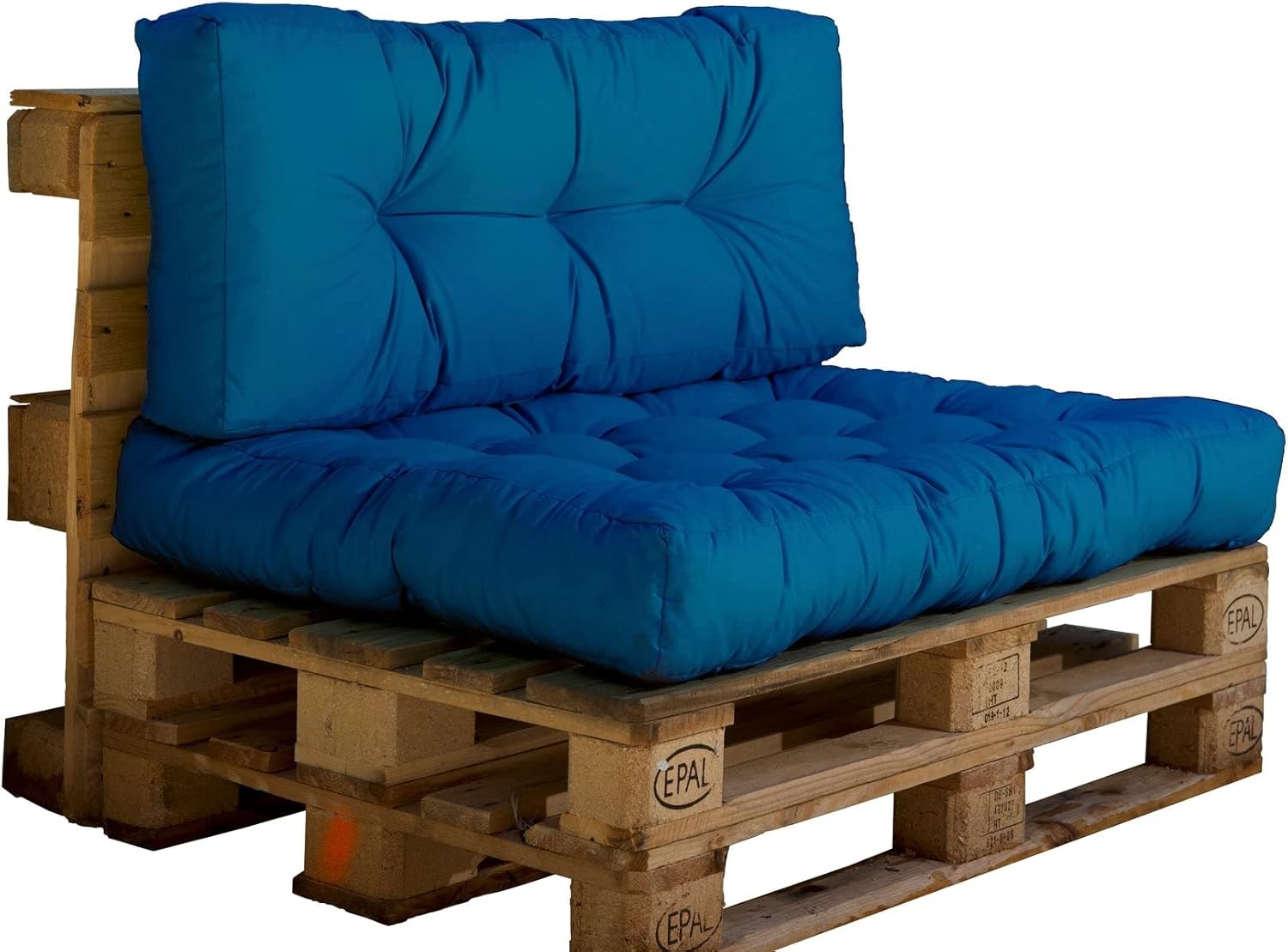 deco arts Coussins de Palette - Lot de 2 Matelas Palettes pour Salon de