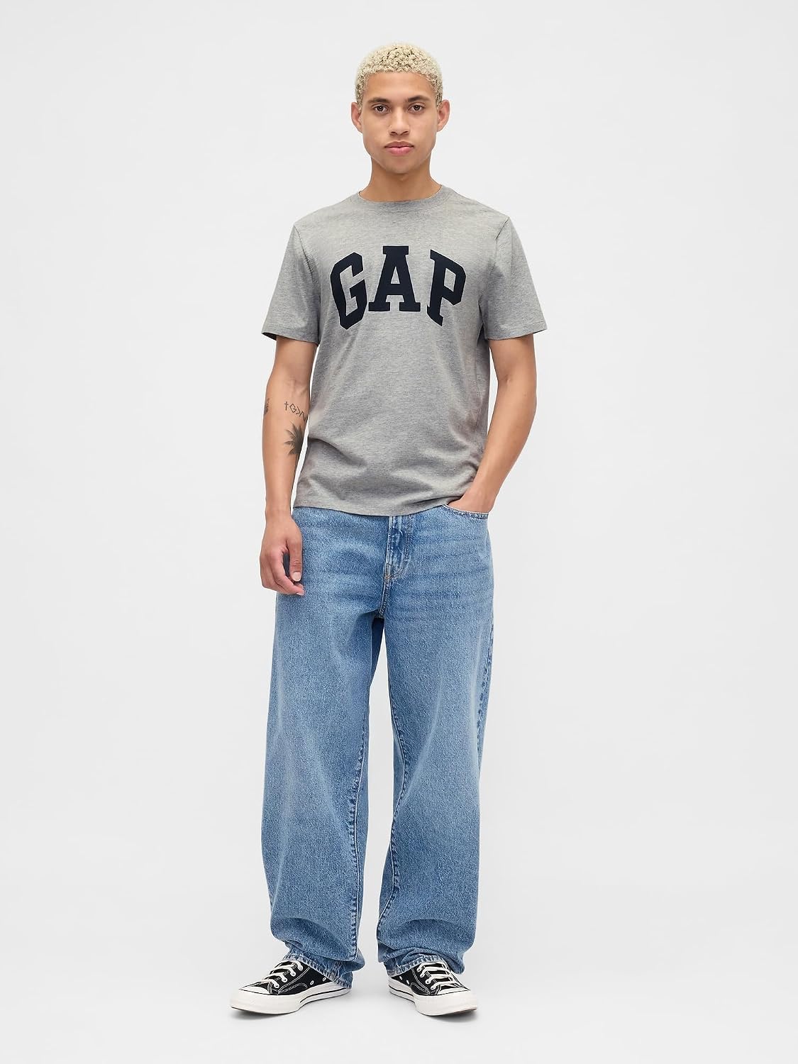 GAP Men's 2-Pack Classic Logo Tee T-Shirt