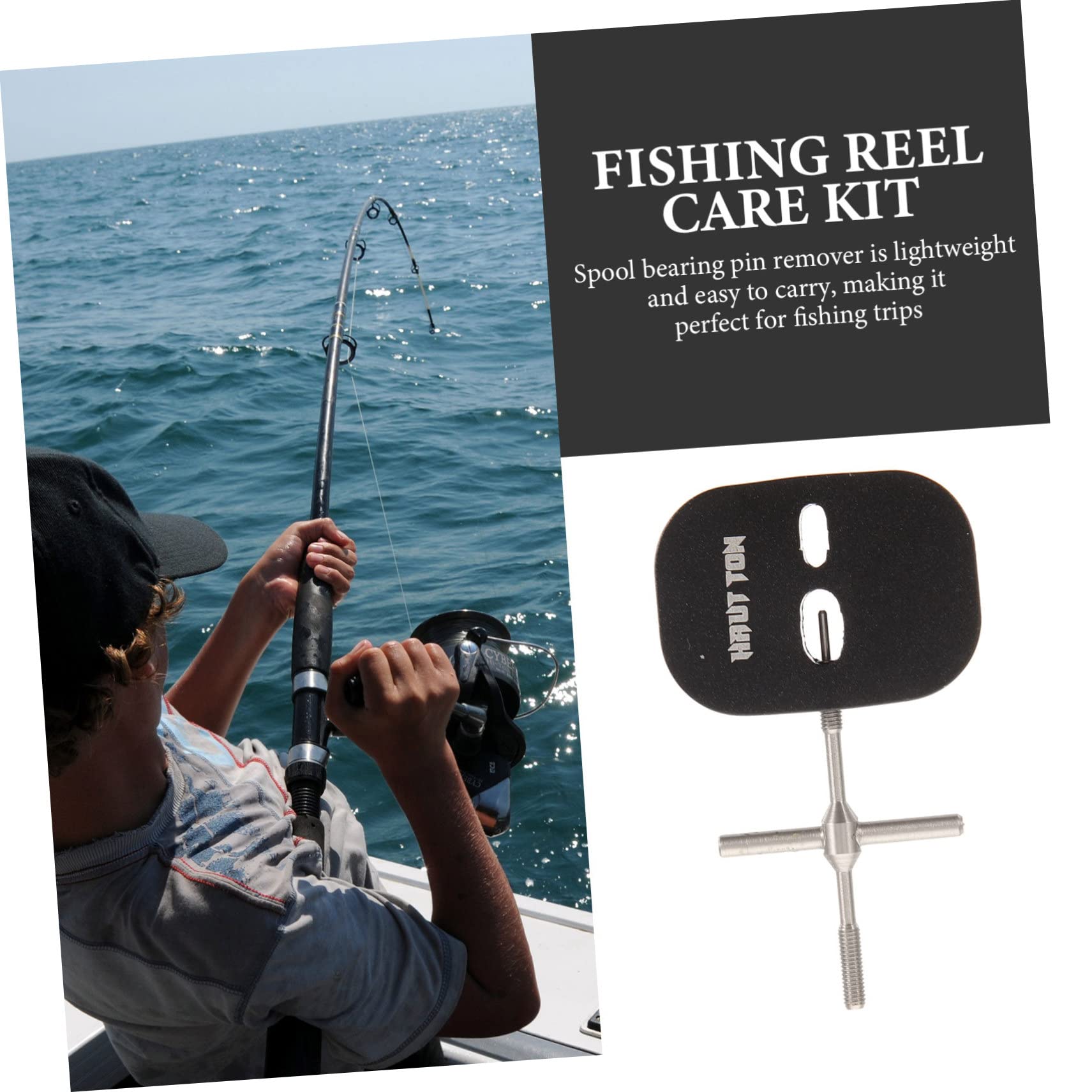 4 Pz Estrattore Di Cuscinetti Accessori Per La Cura Del Mulinello Da Pesca Kit Di Riparazione Per La Pesca Il Papà Strumento Di Installazione Cuscinetto Lega Di Alluminio