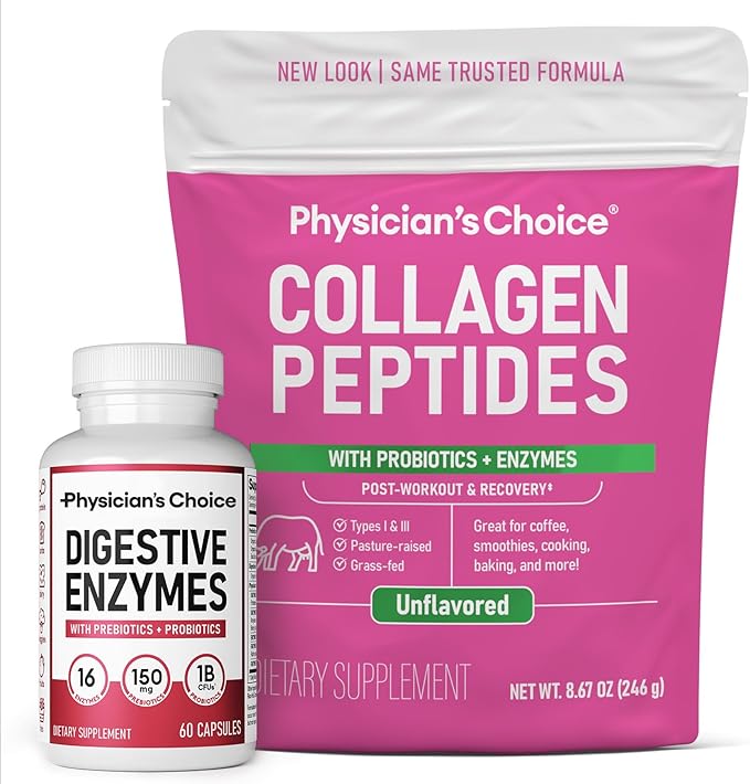 Physician's CHOICE Full Gut Health Bundle Collagen