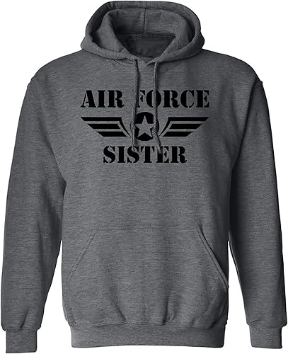 zerogravitee Sudadera con capucha Air Force Sister