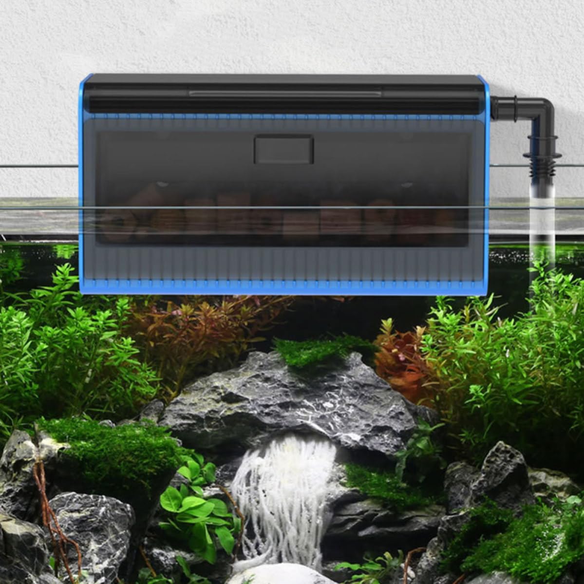 Caja de Filtro para Pecera de Pared Limpieza por Goteo