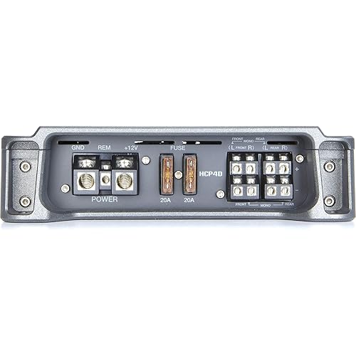 Miniatura 3 de Hertz Compact Power HCP-4D Clase D Amplificador de 4 canales 145 WRMS x 4 a 2-Ohm