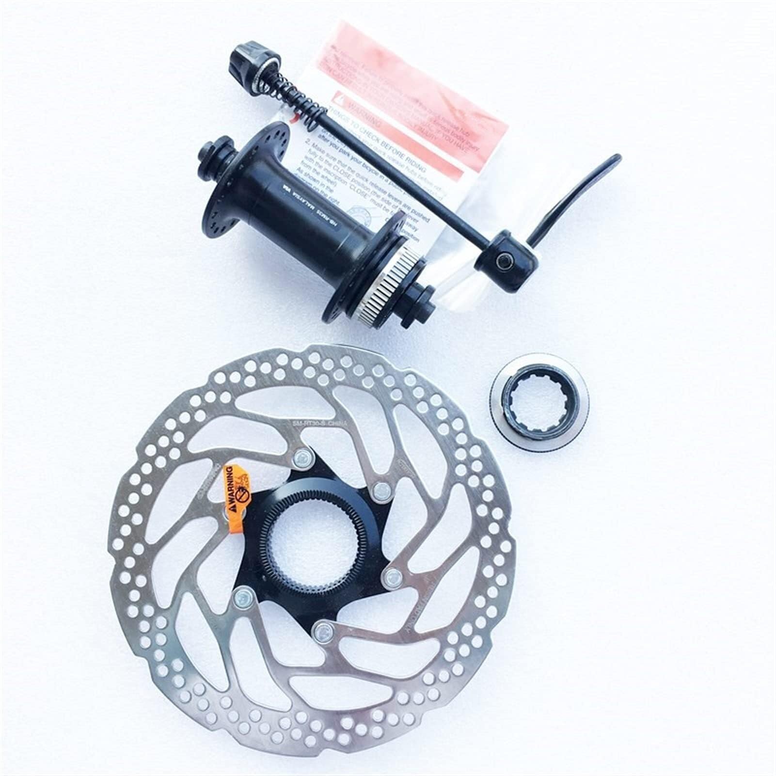 Buje Trasero MTB Brochetas de Cubo Rueda Bicicleta, Freno Disco, Rotor 160mm, 8, 9, 10 velocidades, Bloqueo Central MTB, 32/36 Agujeros, bujes Cassette liberación rápida for MT200