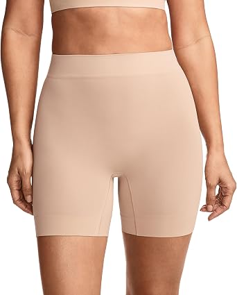 Jockey Womens Shapewear Skimmies Seamfree Ultralight Smoothing Cooling Shortie Slipshort
