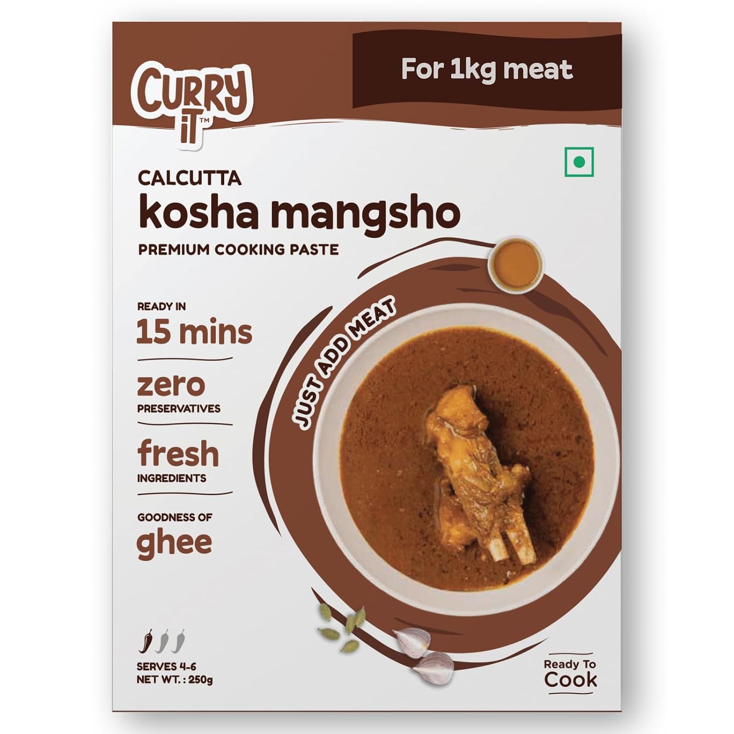 CURRYiT Calcutta Kosha Mangsho Curry Paste