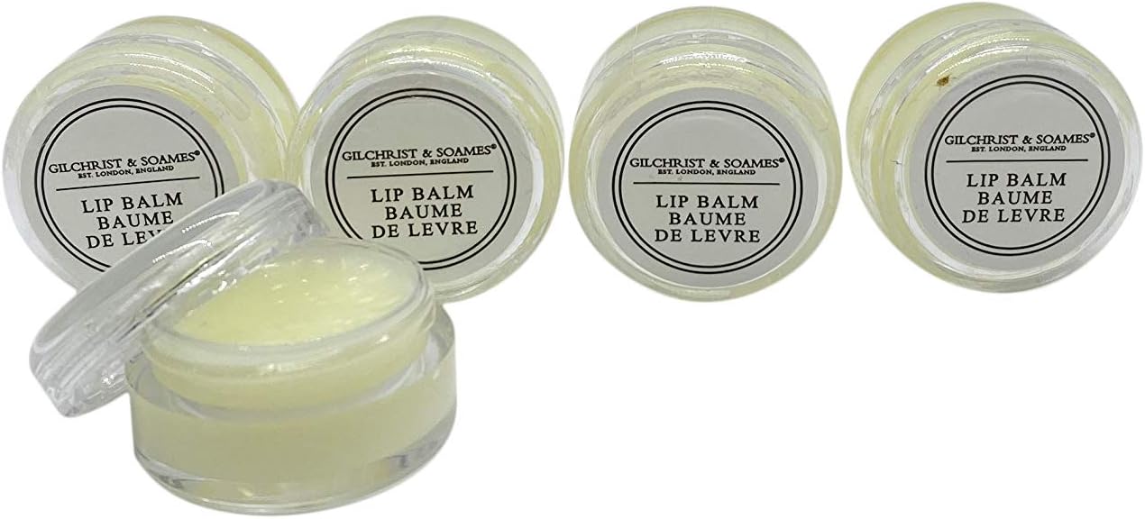 Gilchrist & Soames London Collection Lip Balm Pot – set of 5 lip balm pots