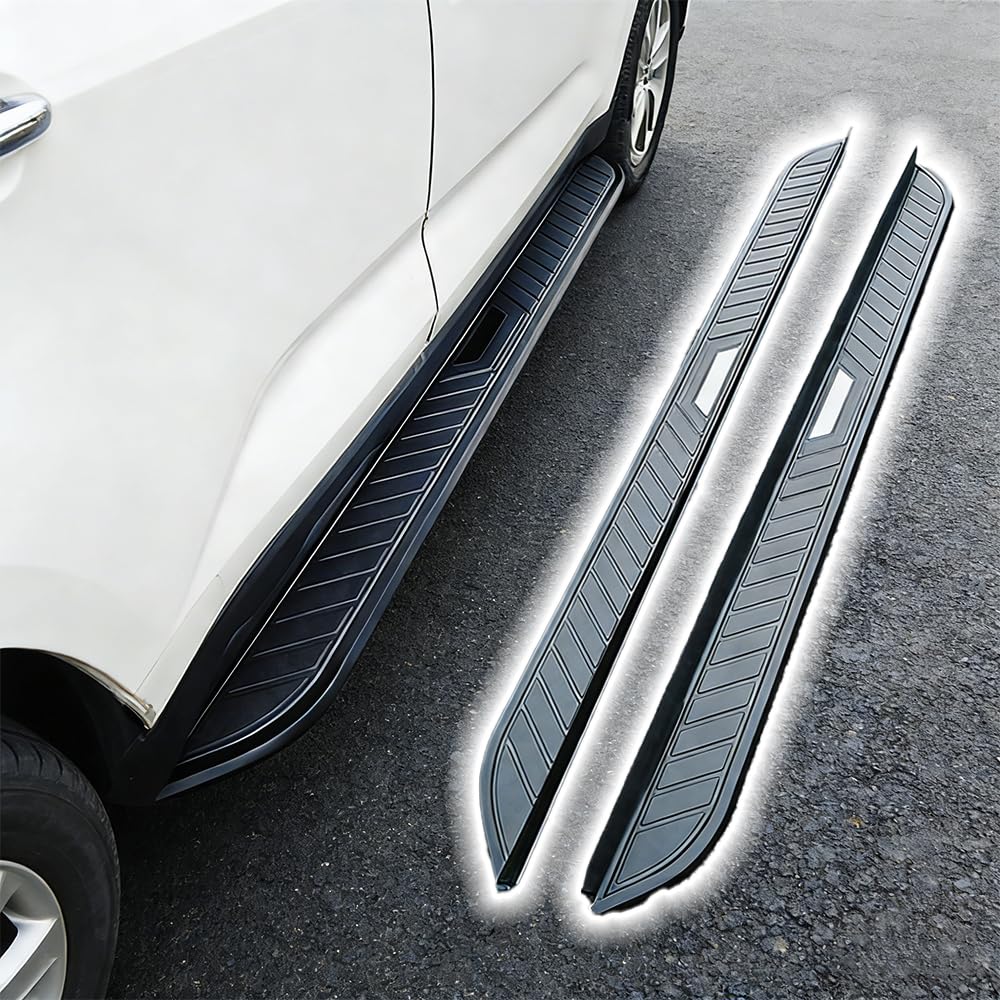 Barres de marchepied en aluminium style cube magique pour Ford ecosport 2013-2020, pédale latérale, sans perçage, accessoires