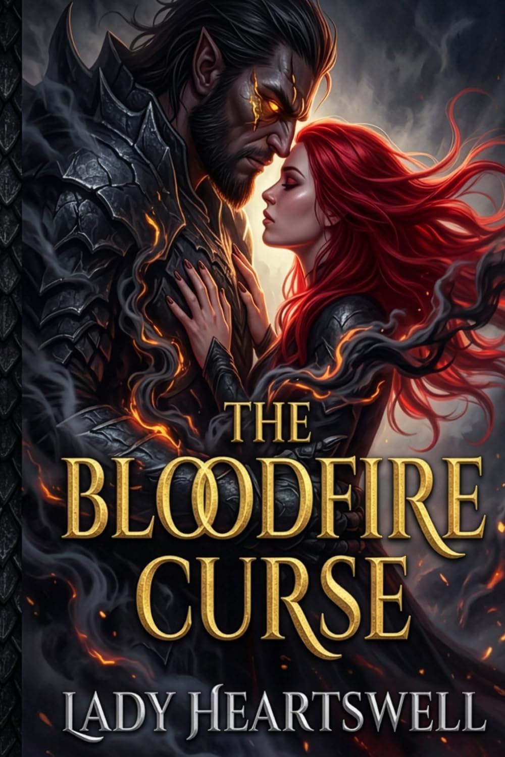 The Bloodfire Curse: A Dark Fantasy Romance (Spicy Romantasy: Novellas)