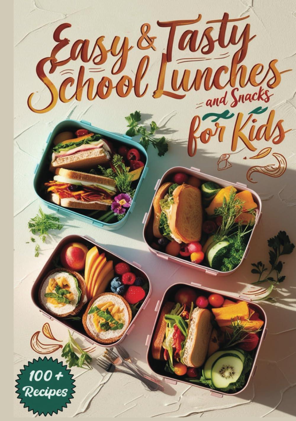 Easy & Tasty School Lunches and Snacks for Kids: 100+ No-Stress School Lunch Recipes Boys and Girls Will Love, easy Meal Planning for Kids and quick Ideas for Busy Families