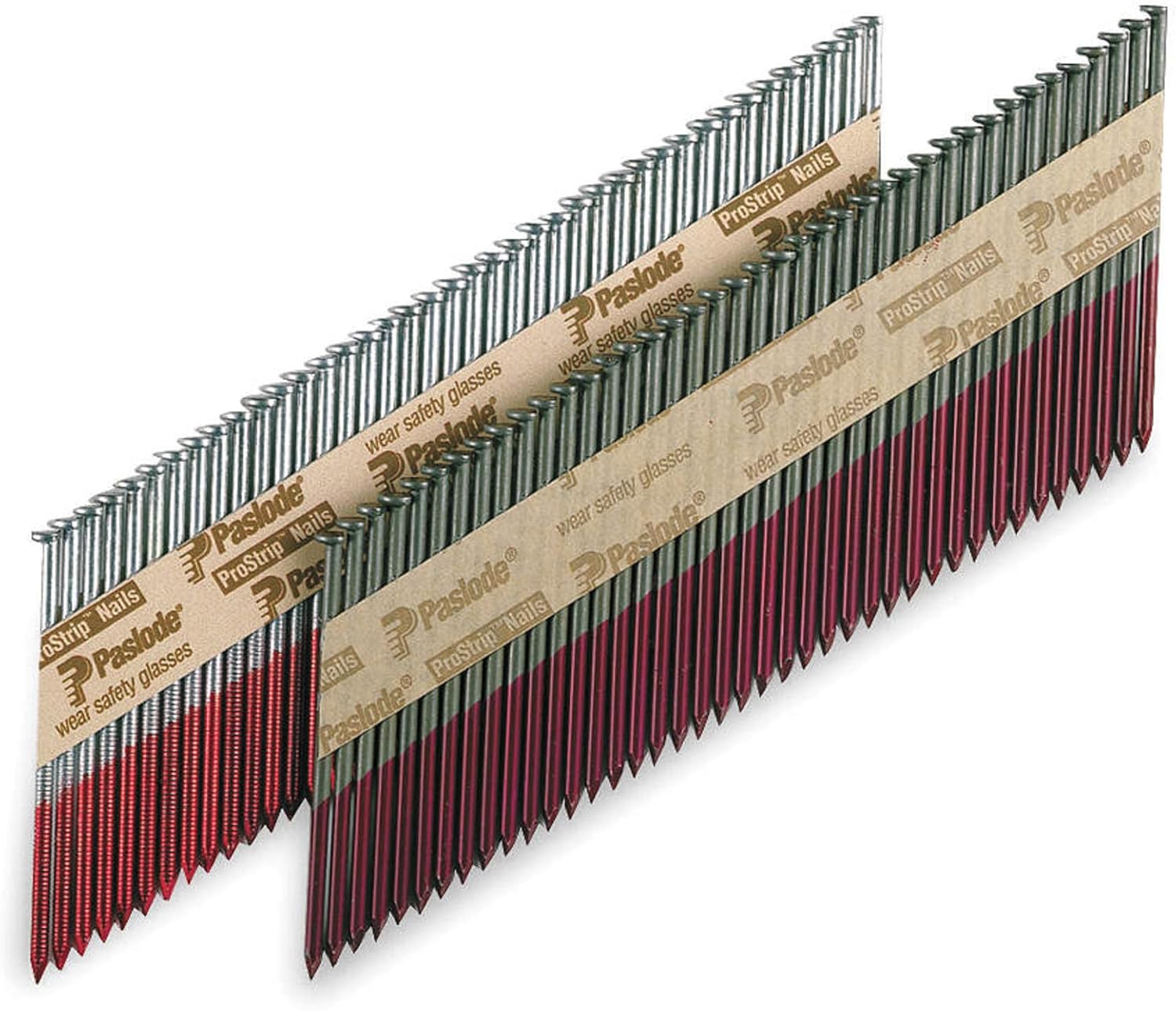 Paslode 3-1/4 in. x 0.131-Gauge 30° Galvanized Smooth Shank Paper Tape Framing Nails (2,000 per Box) 650388