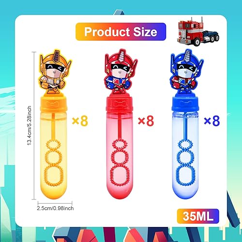 Miniatura 3 de 24 Pack Bunny Bubble Wands for Kids - 3 Colors Large Cartoon Rabbit Bubbles Bulk with Refill Solution Toys for Carnival Christmas Easter Day Basket