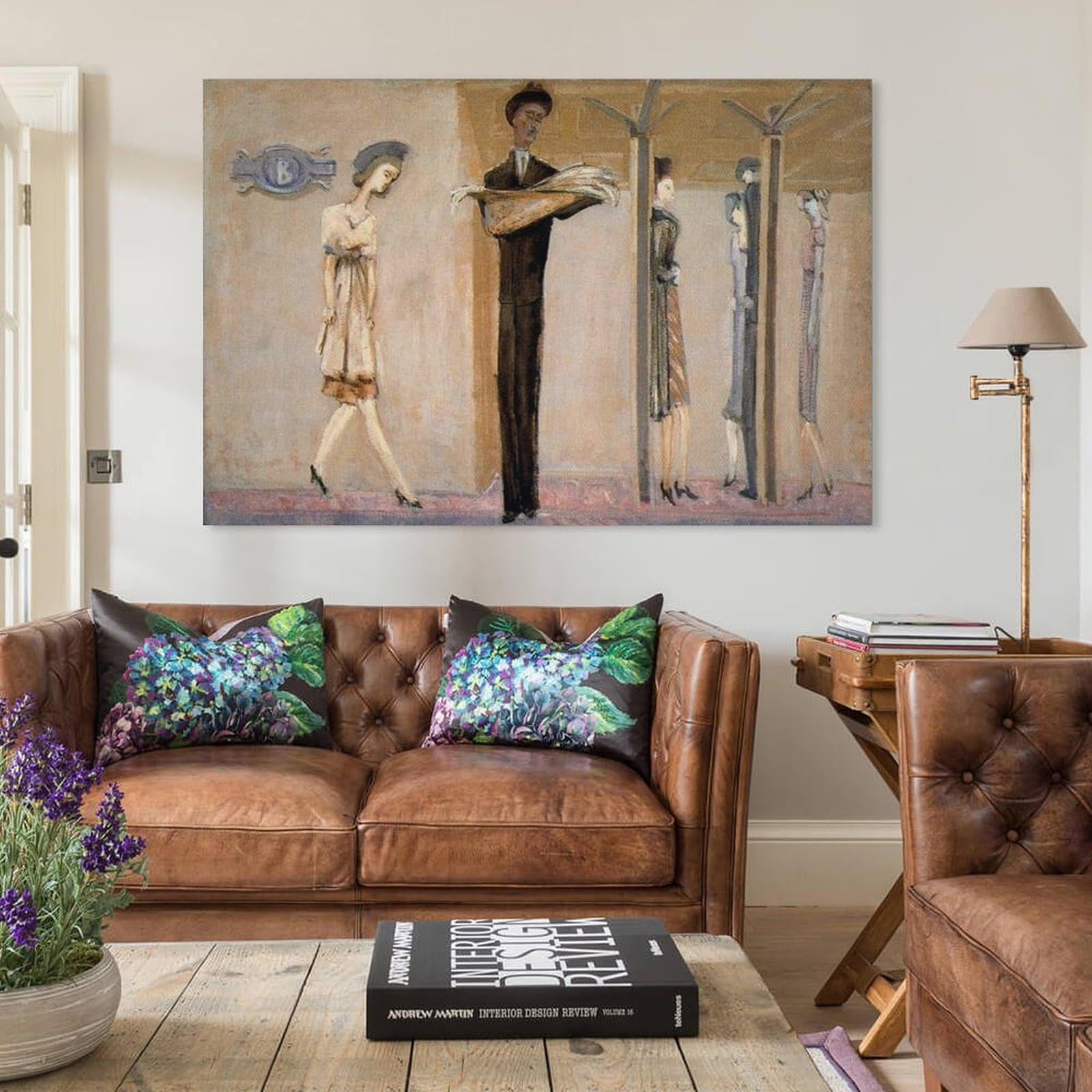 Stampa artistica da parete su tela, motivo: Mark Rothko-Underground Fantasy 1940, decorazione moderna per la casa, poster, 60 x 90 cm