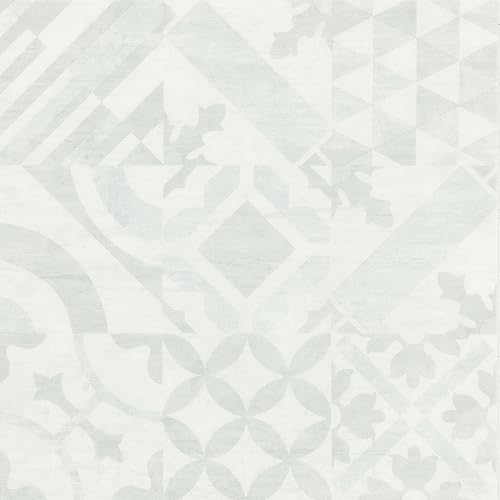 Miniatura 3 de Daltile Suelo de vinilo de lujo  0.709 x 0.709 x 0.098 in  Azulejo gris de aspecto encáustico  Capa de desgaste de 20 mil  Instalación con pegamento