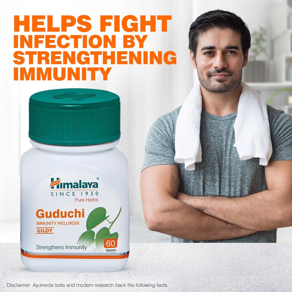 Himalaya Pure Herbs Guduchi Strengthens Immunity Wellness, Giloy, 60 Count 2 71ydZmf2tCL. SL1200