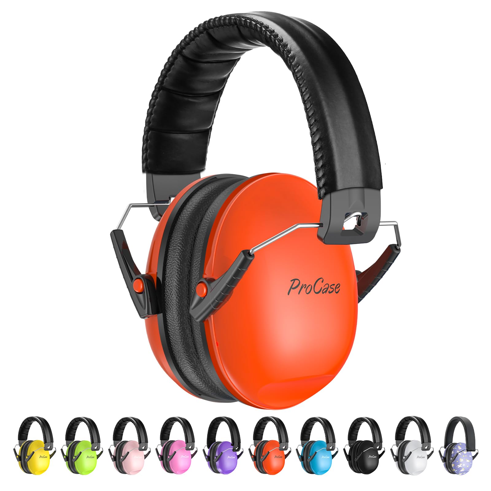 ProCase Noise Cancelling Headphones for Kids Toddler, SNR 27dB Noise Reduction Ear Muffs, Hearing Protection for Monster Jam, Concerts, Fireworks,