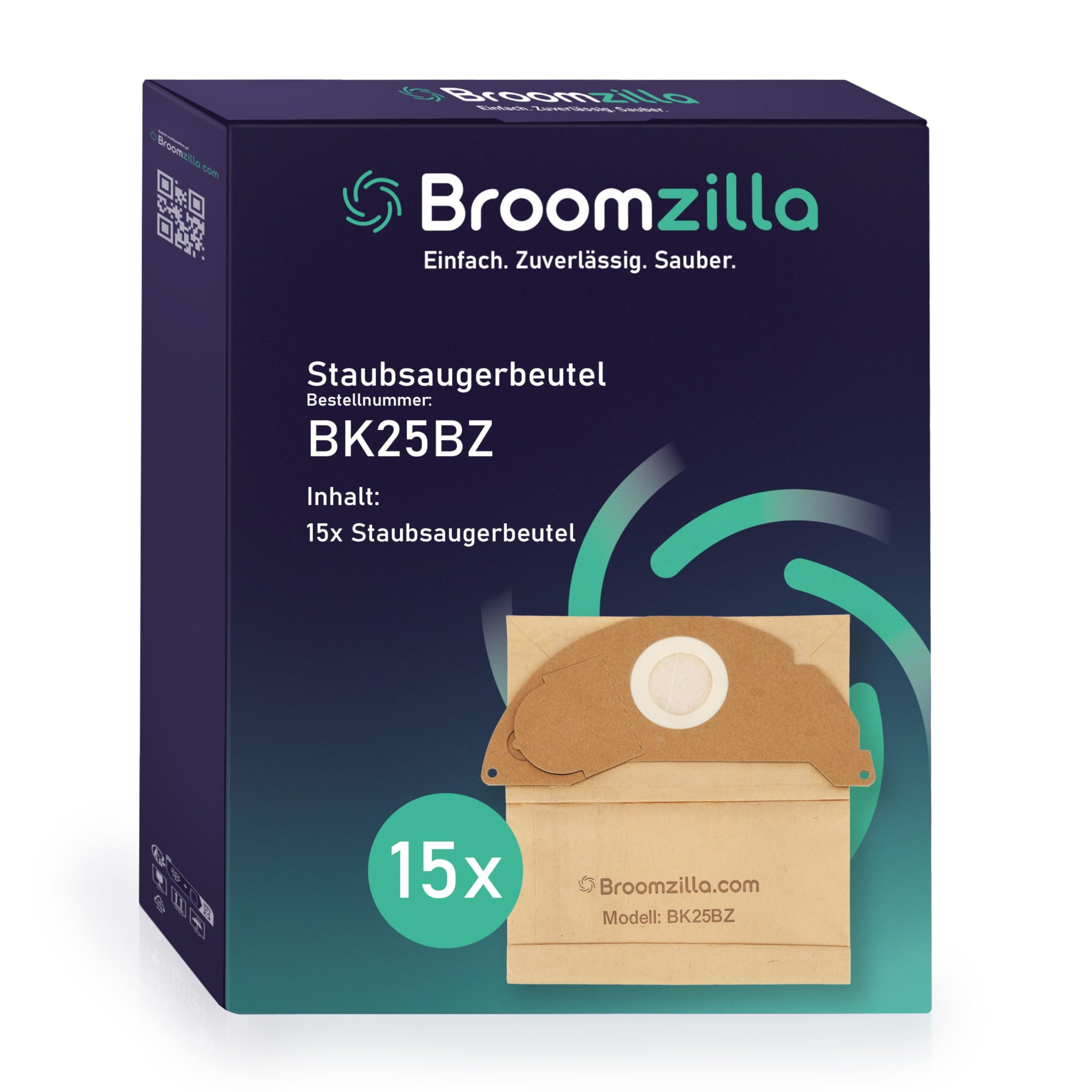 Filterbeutel Für Kärcher WD2 Filterbeutel Aus Papier Für Kärcher WD2, MV2 – 20 Staubbeutel, 6.904-322.0 Kompatibel, 99,99% Filterleistung, Für Trockensauger