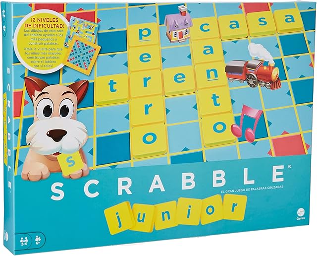 Games Mattel Scrabble Junior Junior Scrabble