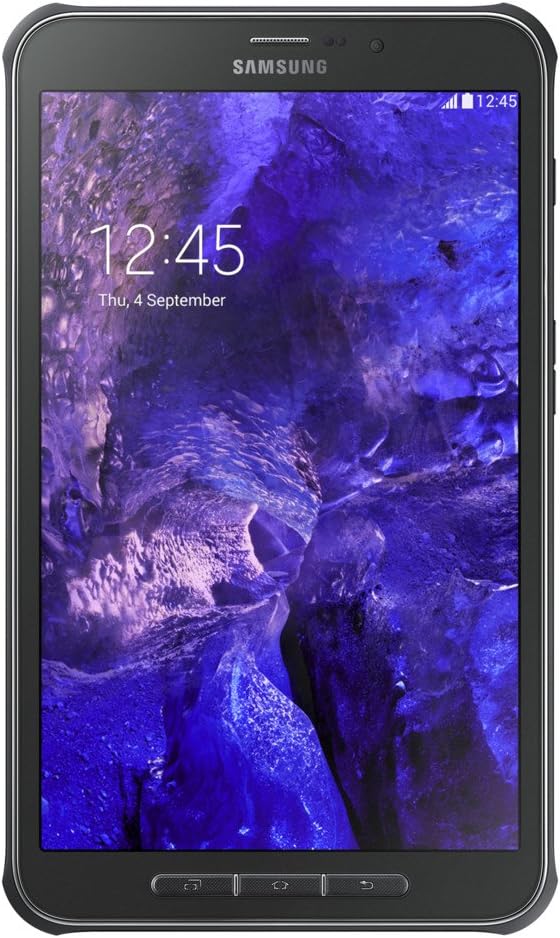 Samsung Galaxy Tab Active Ruggedized 8-Inch Tablet – (Black) (ARM Quad Core 1.2 GHz, 1.5 GB RAM, 16 GB Memory, WLAN, Camera, Android 4.4)