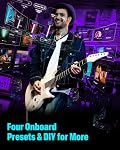 Enya Electric Guitar Inspire 39 Inch Full Size Smart Electric - Carbon Fiber Body with Built-in 15W Speaker, 20 Tones & App Control, 4 Presets, Bluetooth, Gig Bag Included, 2-Year Warranty