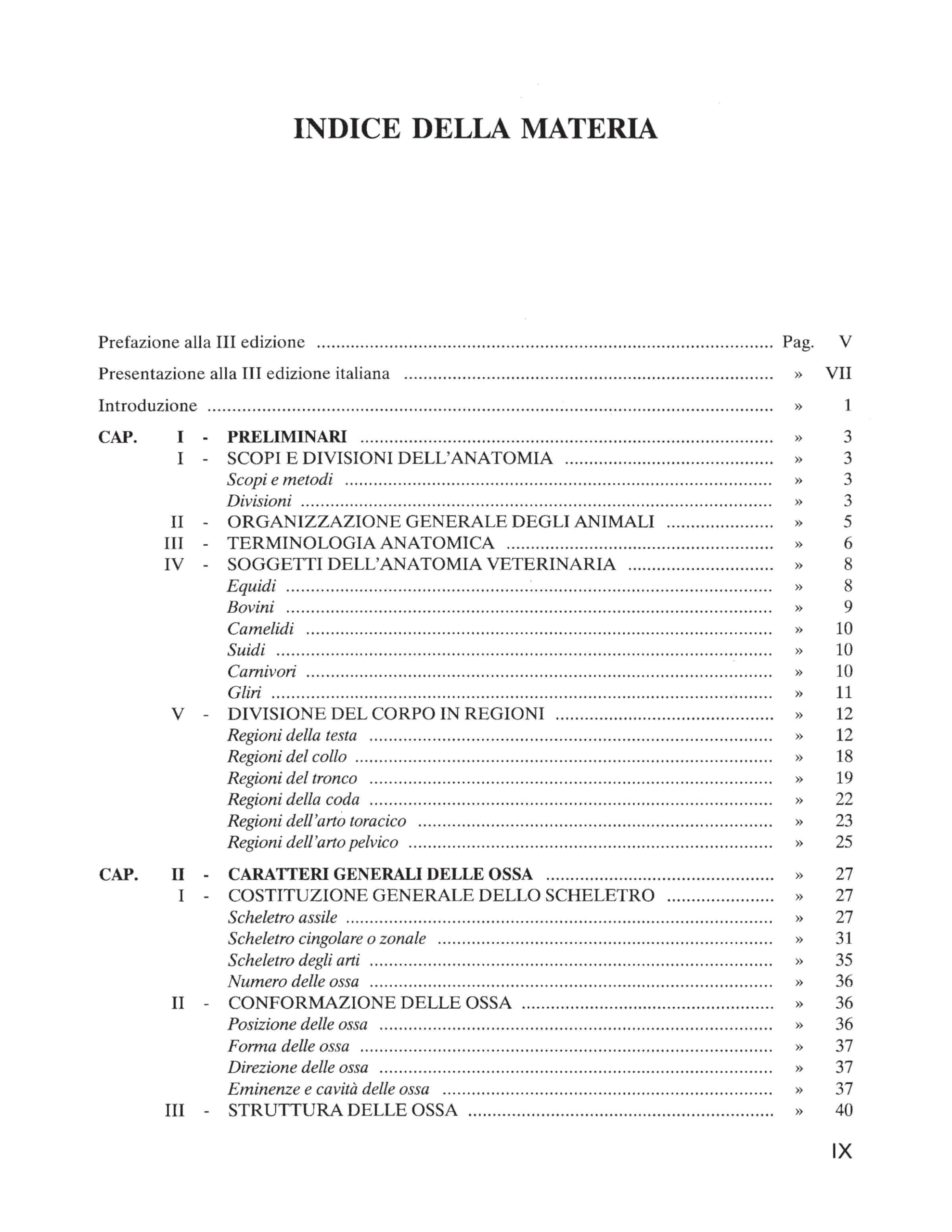 Anatomia comparata dei mammiferi domestici. Osteologia (Vol. 1)