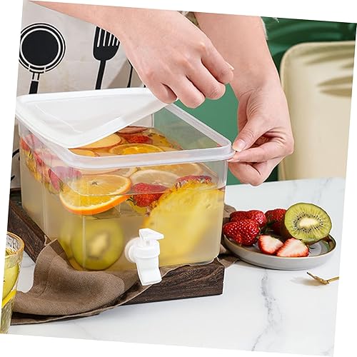 Miniatura 8 de DOITOOL Hervidor frío con grifo, botella de agua, piedras enfriadoras para bebidas, recipientes con tapas, dispensador de bebidas de 5 galones,