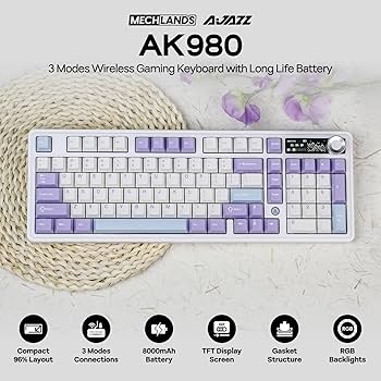 超静音タイプ　カスタムキーボード　FL980V2 超静音タイプ カスタムキーボード FL980V2