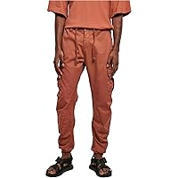 Urban Classics Pantaloni da Jogging Cargo, Terracotta
