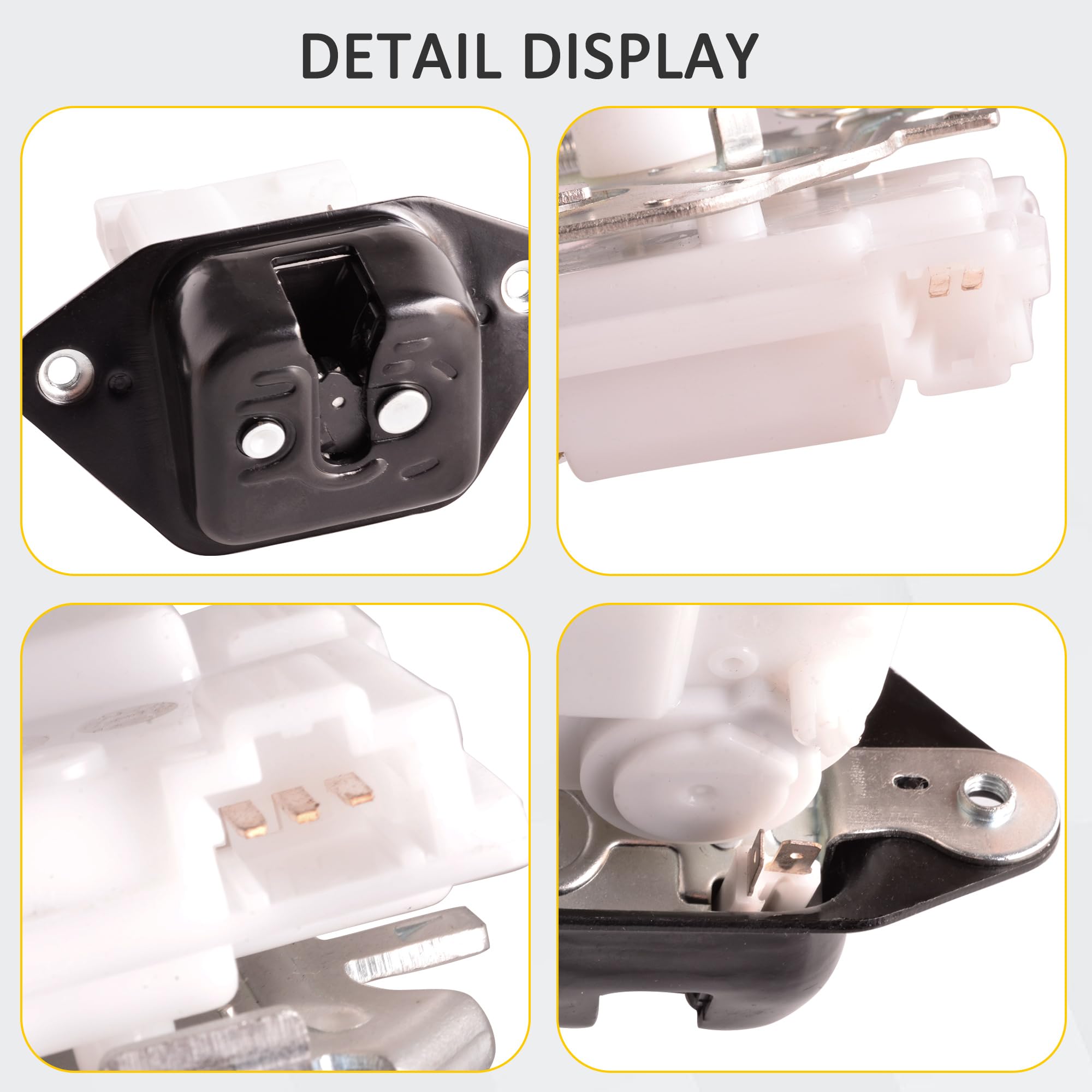 Amazon.com: Predep Rear Tailgate Lock Actuator Assembly Compatible
