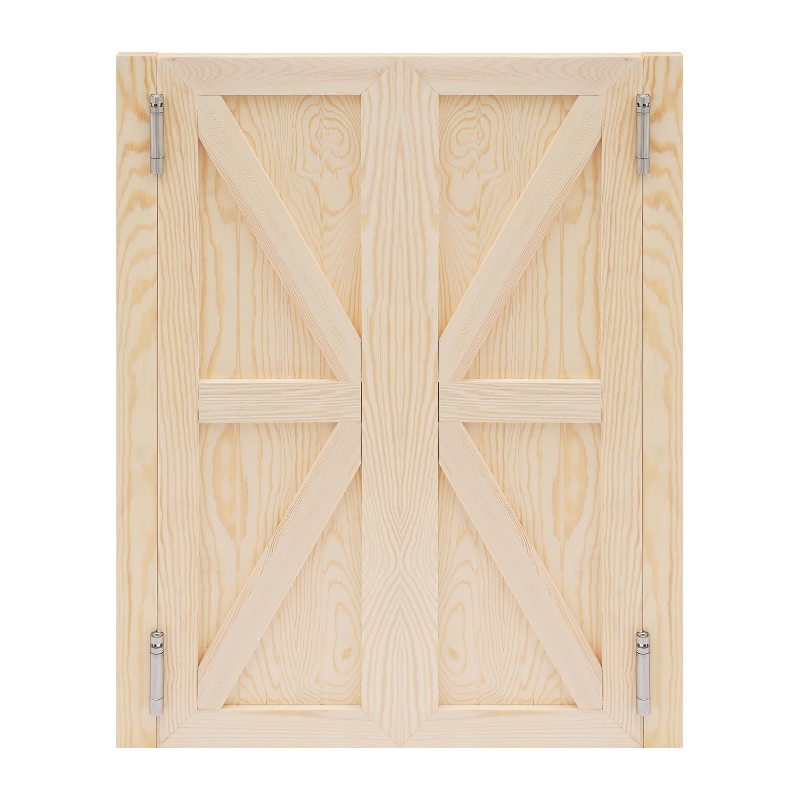 Lot de 2 portes battantes, porte à lamelles en bois de pin, 70 x 90 cm, kit complet de portes de salon, retour automatique de porte, portes de bar, portes à charnière, portes battantes en bois massif