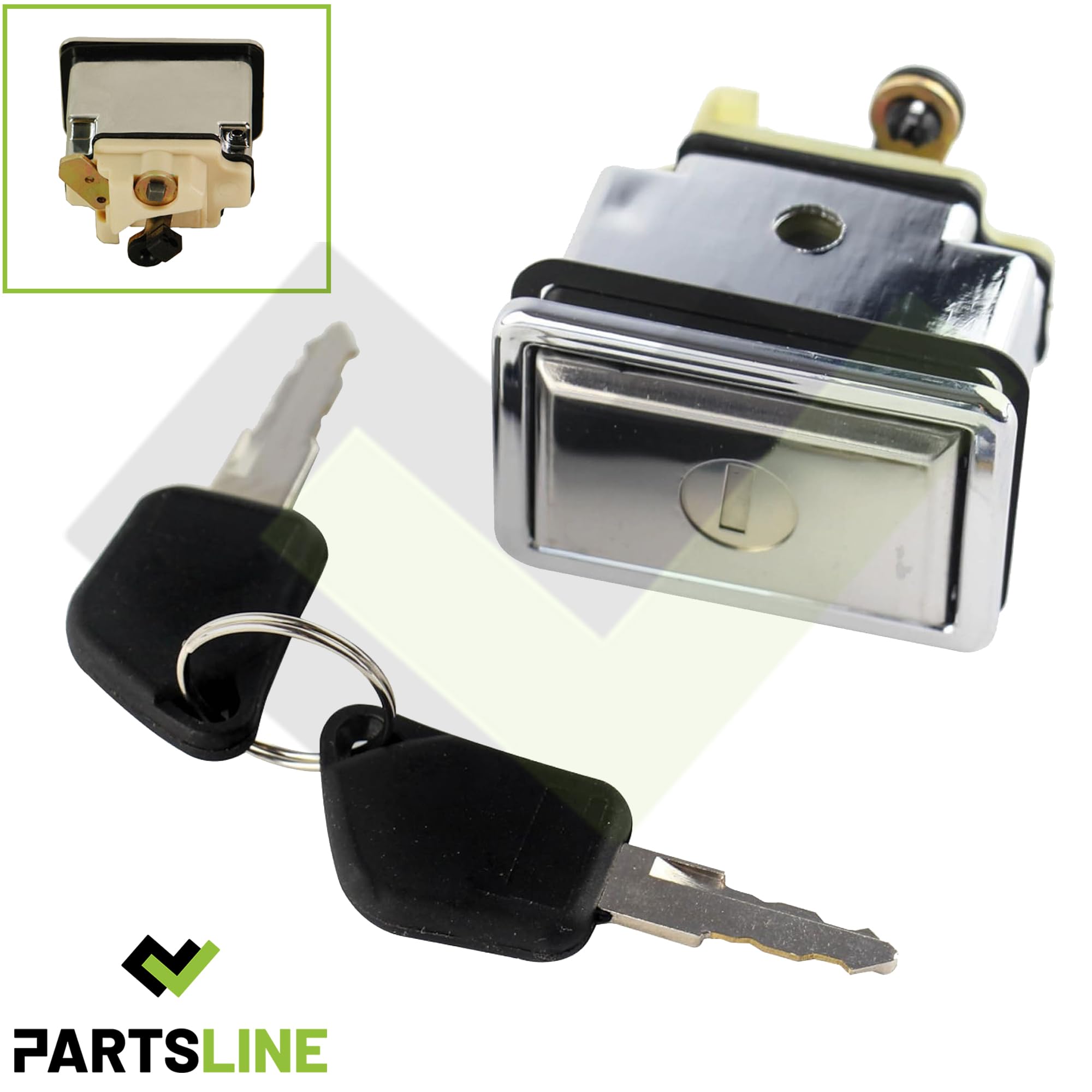 Serrure Barillet de Coffre Arrière AVEC 2 Clés compatible avec 405 Phase 2 de 1992 à 1997-8726.72