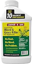 Compare-N-Save Glyphosate Concentrate Grass & Weed Killer Herbicide, 16-ounce