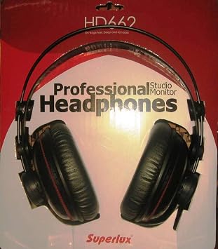 Superlux HD-662 Closed Back Studio Headphones