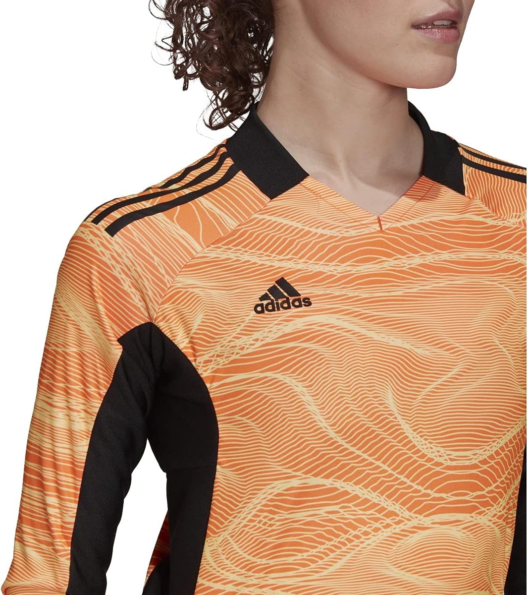 adidas Condivo GK 21 Long Sleeve Jersey - Acid Orange