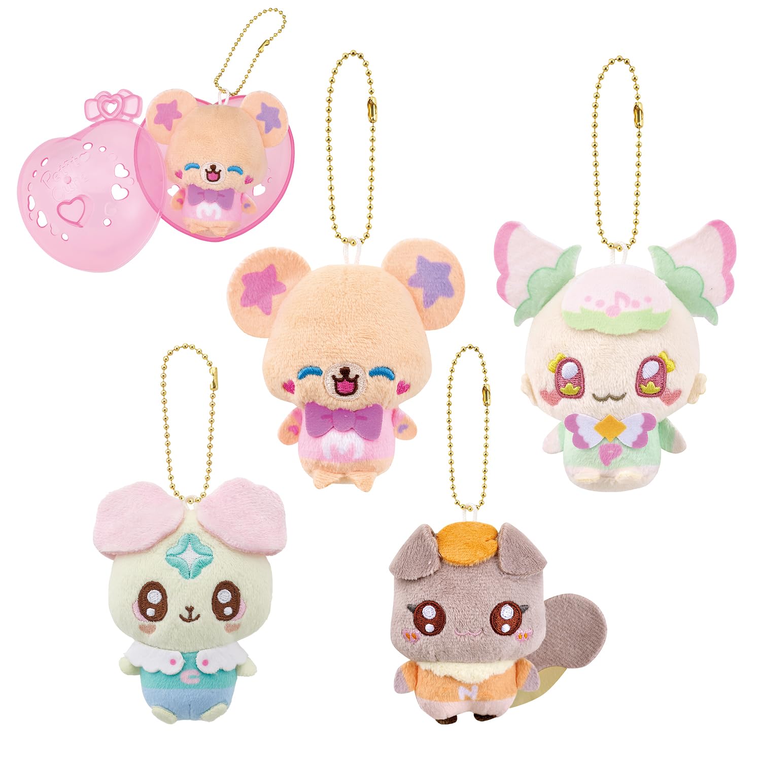 ぷちきゅあ　きゅあ〜なカプセルマスコット　vol.1 vol.2 5種セット Amazon | [バンダイ(BANDAI)] ぷちきゅあ きゅあ～なカプセル