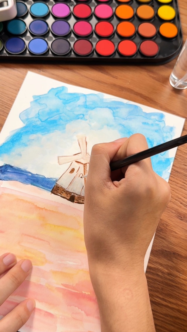 Creative Studio Watercolour Paint Pan Set – Draw & Paint Art Supplies