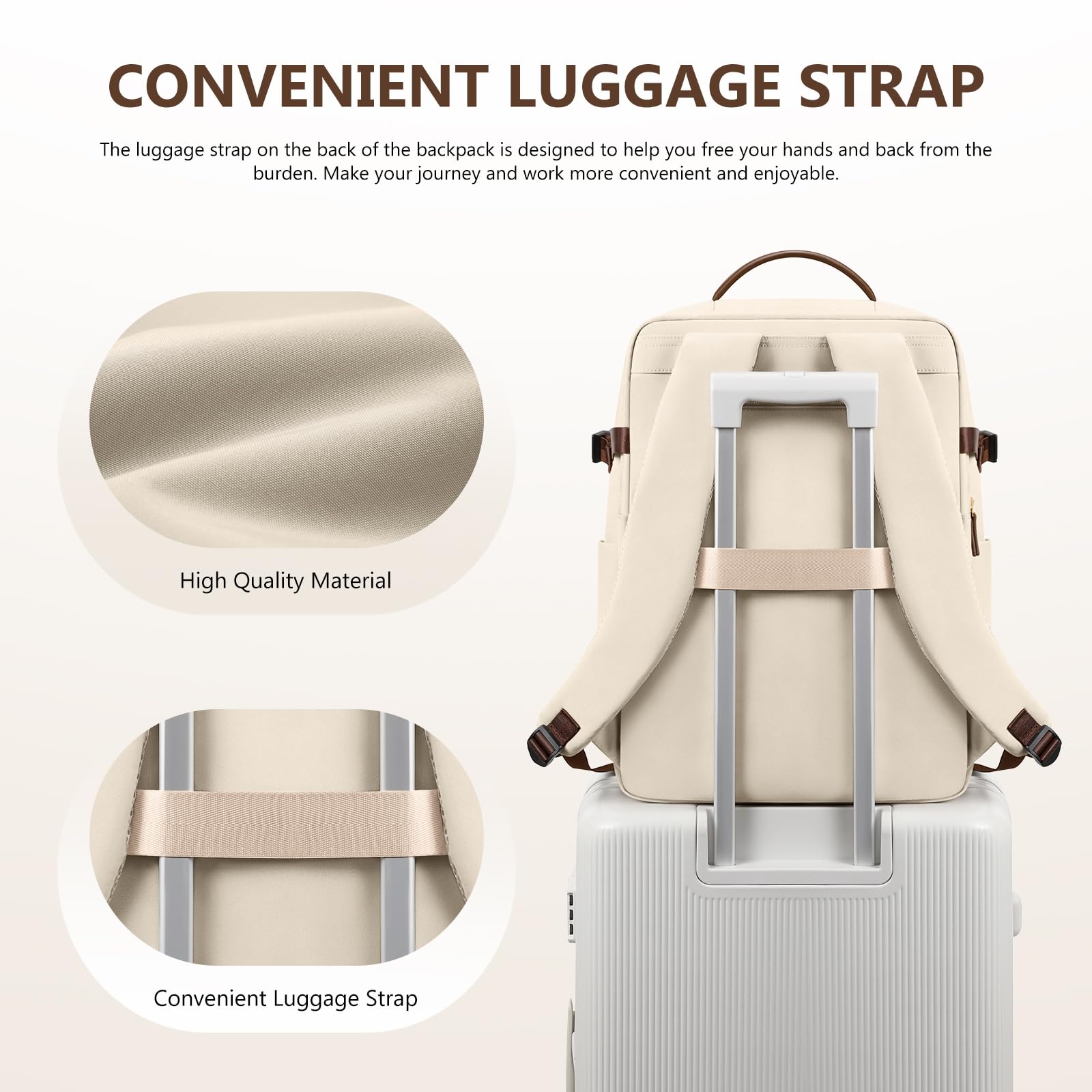 GOLF SUPAGS Zaino Ryanair Zaino da Viaggio Aereo Bagaglio a Mano Borse per Laptop da 17.3 Pollici Donna Uomo Casual Daypack per il Viaggio Lavoro Scuola