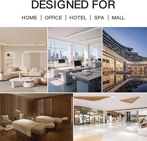 Miniatura 8 de Difusor sin agua Difusor de aceite esencial de 3000 pies cuadrados con reloj Sistema HVAC de colección para toda la casa y hotel, máquina de aroma