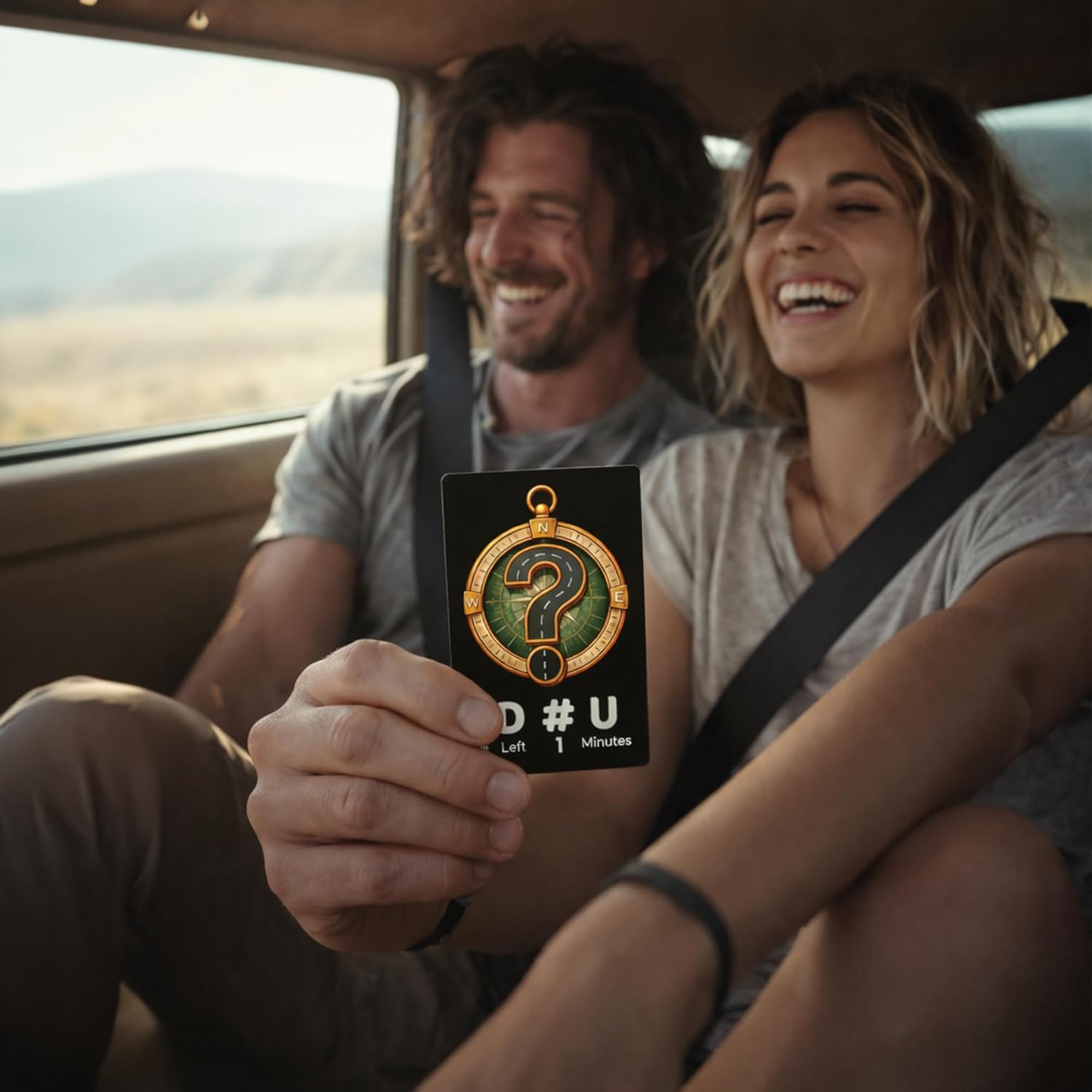 Destination Unknown - Urban Explorer – The Road Trip Adventure Card Game | Travel Game for Couples, Friends & Families | Turn Any Drive into an Adventure